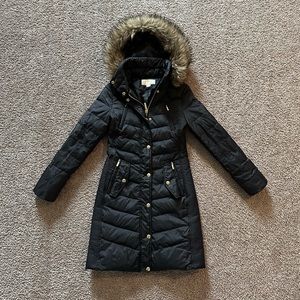 MICHAEL MICHAEL KORS Women's Faux-Fur-Trim Hooded Puffer Coat